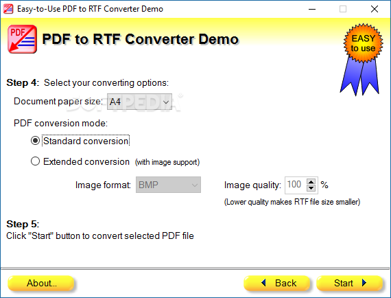 rtf to pdf converter software free download